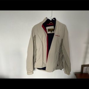 Timberland WeatherGear Tan Medium Men’s Tan Jacket EUC